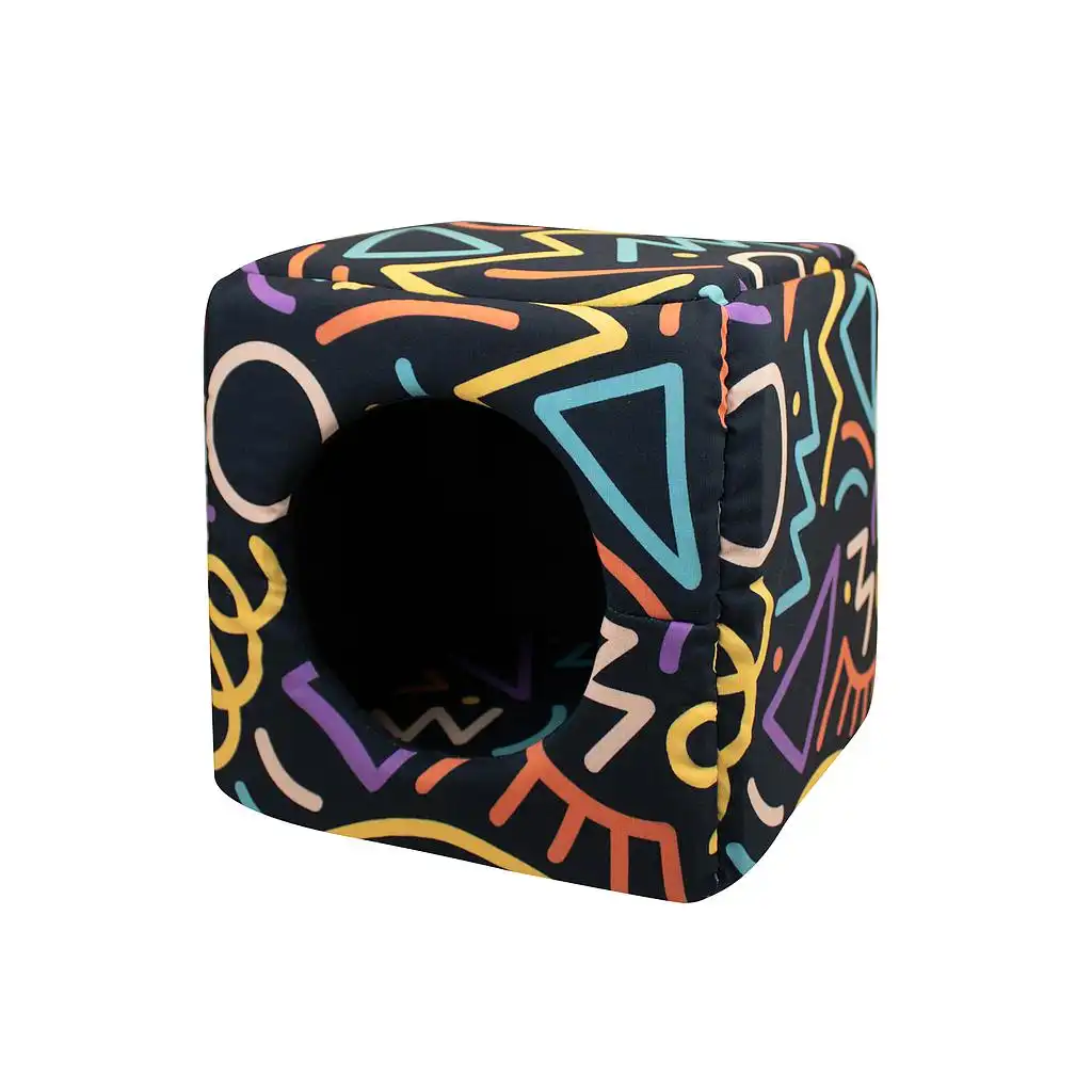 YAGU DESCANSO CUBO COMPACTO DOODLE T-U 33 x 33 x 33 CM - 33 x 33 x 33 CM - Yagu - Comparador de precios