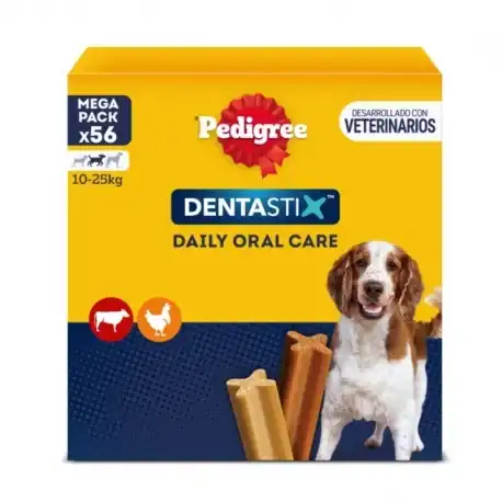 105 barritas Pedigree Dentastix Snacks Dentales para perros medianos - Pedigree - Comparador de precios