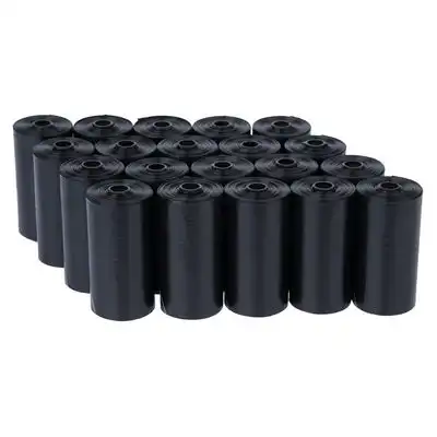 Bolsas zooplus basics negras para heces de perro - 40 rollos de 15 bolsas (600 bolsas) - Zooplus Basics - Comparador de precios