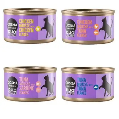 Cosma DUO Layer 6 x 70 g - Pack mixto - Cosma - Comparador de precios