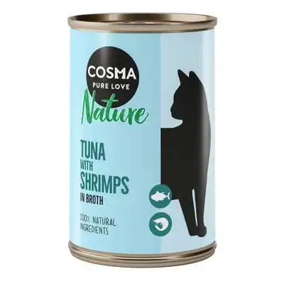 Cosma Nature 6 x 140 g - Atún y gambas - Cosma - Comparador de precios