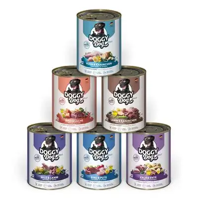 Doggy Dog Adult 6 x 800 g - Pack mixto 1 (6 variedades) - Doggy Dog - Comparador de precios