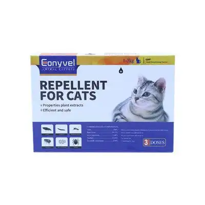 FurryFusion Gotas antipulgas y antigarrapatas para gatos - 1-3 kg - Furry Fusion - Comparador de precios
