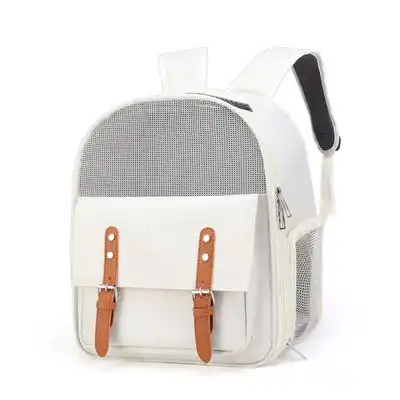 FurryFusion Mochila para gatos y perros - Blanco - Furry Fusion - Comparador de precios
