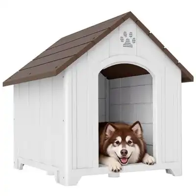PawHut Caseta para Perro - Marrón Oscuro - PawHut - Comparador de precios