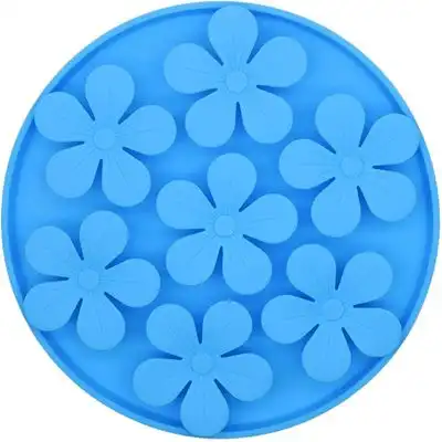 UAMLY Alfombrilla de silicona para lamer con ventosa para mascotas - azul - Uamly - Comparador de precios