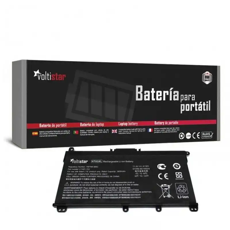 Voltistar Batería para HP 14-CE 14-CF 14-CK 14-CM 14-DG 14-DF HT03XL