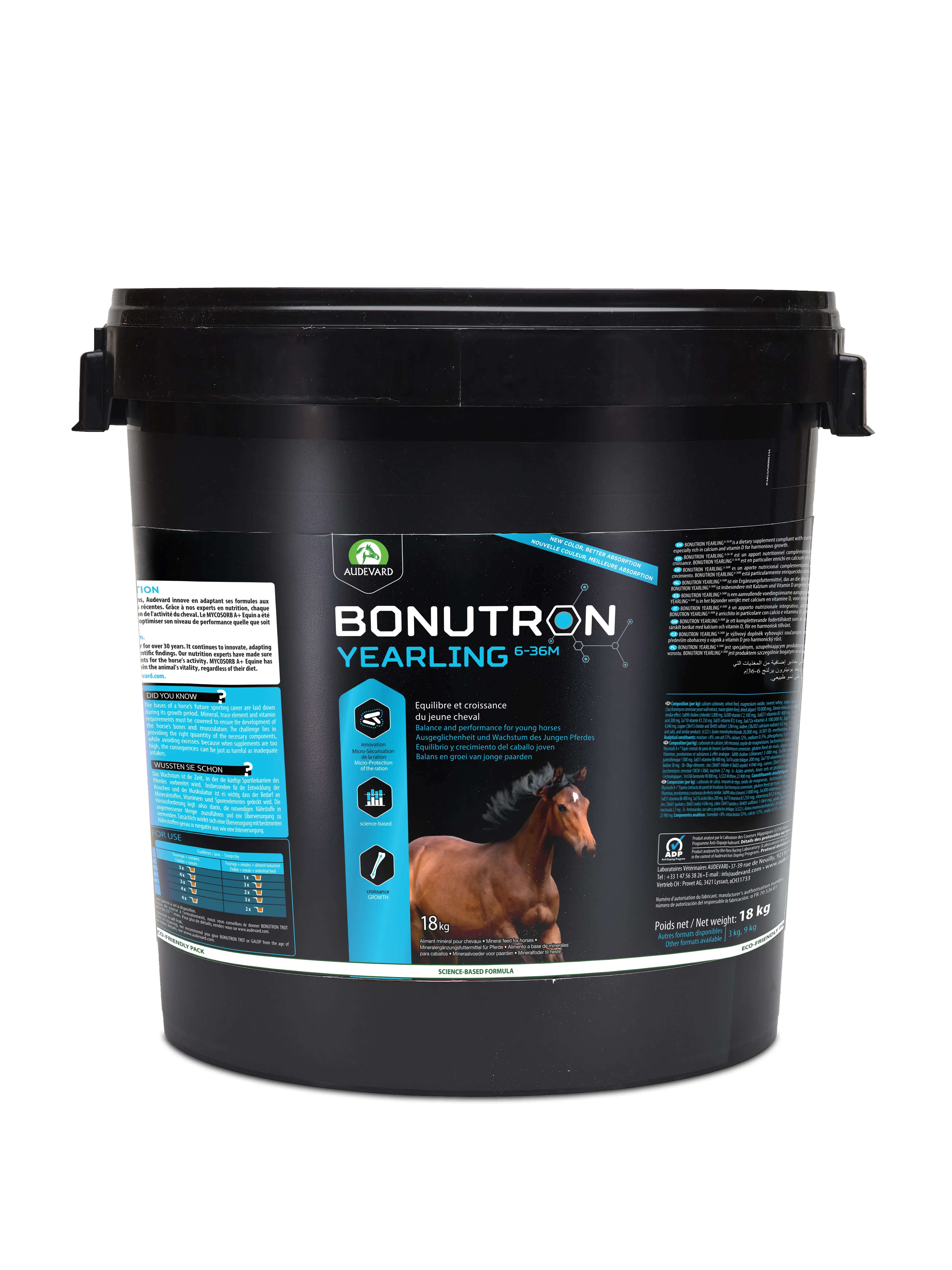 Audevard Bonutron Yearling Nutrigenomico 3 Kg - AUDEVARD - Comparador de precios