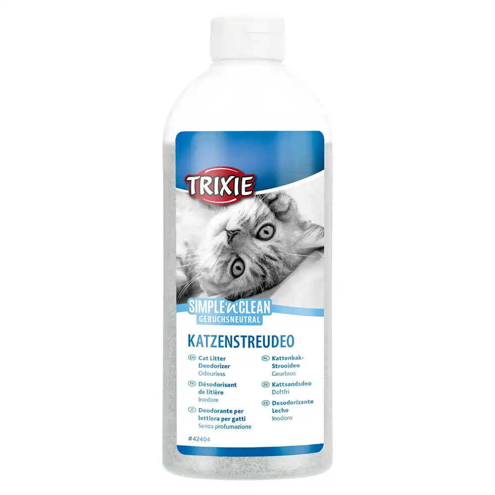 Desodorante para arena Trixie Simple'n'Clean carbón activo - 750 g - Trixie - Comparador de precios