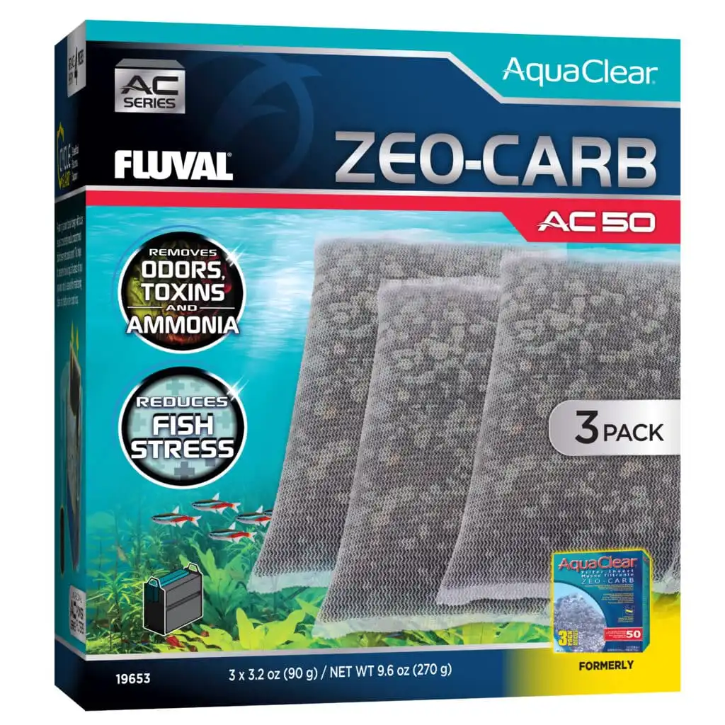 Fluval AquaClear Zeo-Carbón para acuario - 3 uds. - Fluval - Comparador de precios
