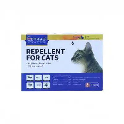 FurryFusion Gotas antipulgas y antigarrapatas para gatos - 3-10 kg - Furry Fusion - Comparador de precios