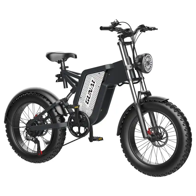Gunai Mx25 Bicicleta Eléctrica De Montaña Motor De 1000w 48v 25ah Neumáticos De 20x4 pulgadas