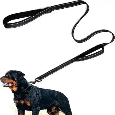 MCBOSON Correa de entrenamiento con doble asa (reflectante, 1,5 m) (chino) - 1 artículo - Mcboson - Comparador de precios