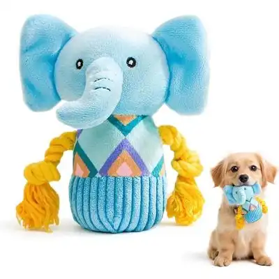 MCBOSON Elefante de peluche con cuerda y sonido - 1 unidad - Mcboson - Comparador de precios