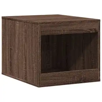 Mueble Arenero Para Gatos Madera Marrón Roble 47x59x42 Cm Vidaxl