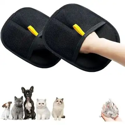 Pawffee Juego de 2 guantes para masaje y limpieza de mascotas. - 1 pieza - Pawffee - Comparador de precios