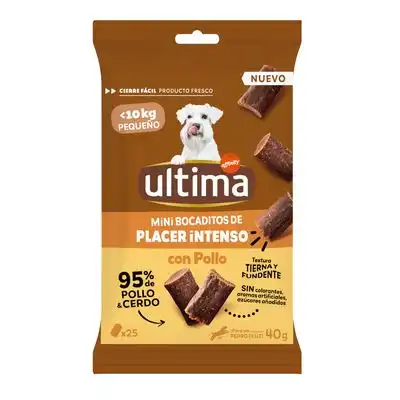 Ultima Dog Mini Snack - Pollo (40 g) - Affinity Ultima - Comparador de precios
