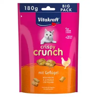 Vitakraft Crispy Crunch snacks con ave para gatos - 180 g - Vitakraft - Comparador de precios
