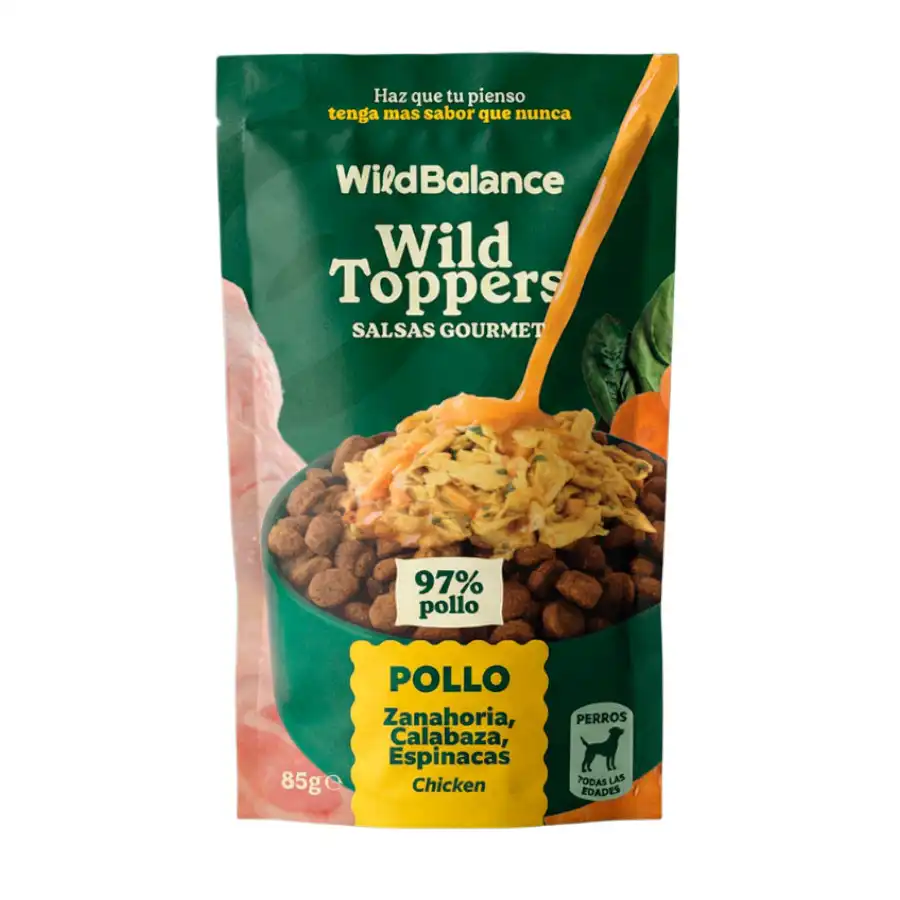 Wild Balance Toppers Pollo salsa para perros - 85 g - Wild Balance - Comparador de precios