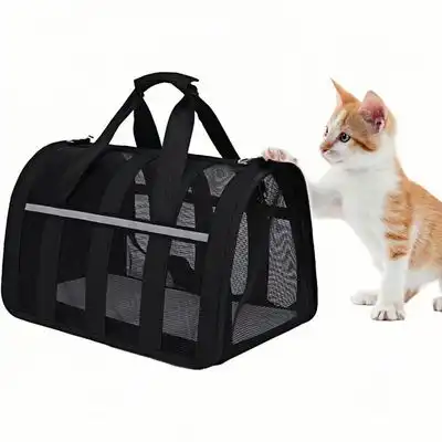 ZooVenture Bolsa transportadora transpirable para gatos - L - Zooventure - Comparador de precios