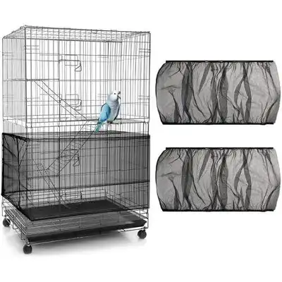 ZooVenture Funda protectora para jaula de pájaros - Negro - Zooventure - Comparador de precios