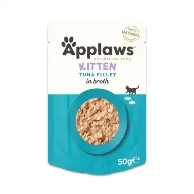 Applaws Natural Kitten en caldo 12 x 50 g - Filete de atún - Applaws - Comparador de precios