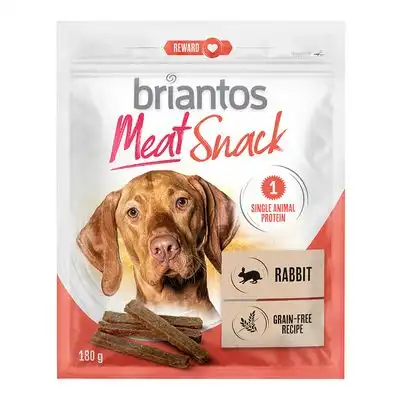 Briantos Meat Snacks, pato y conejo, para perros - Conejo (180 g) - briantos - Comparador de precios