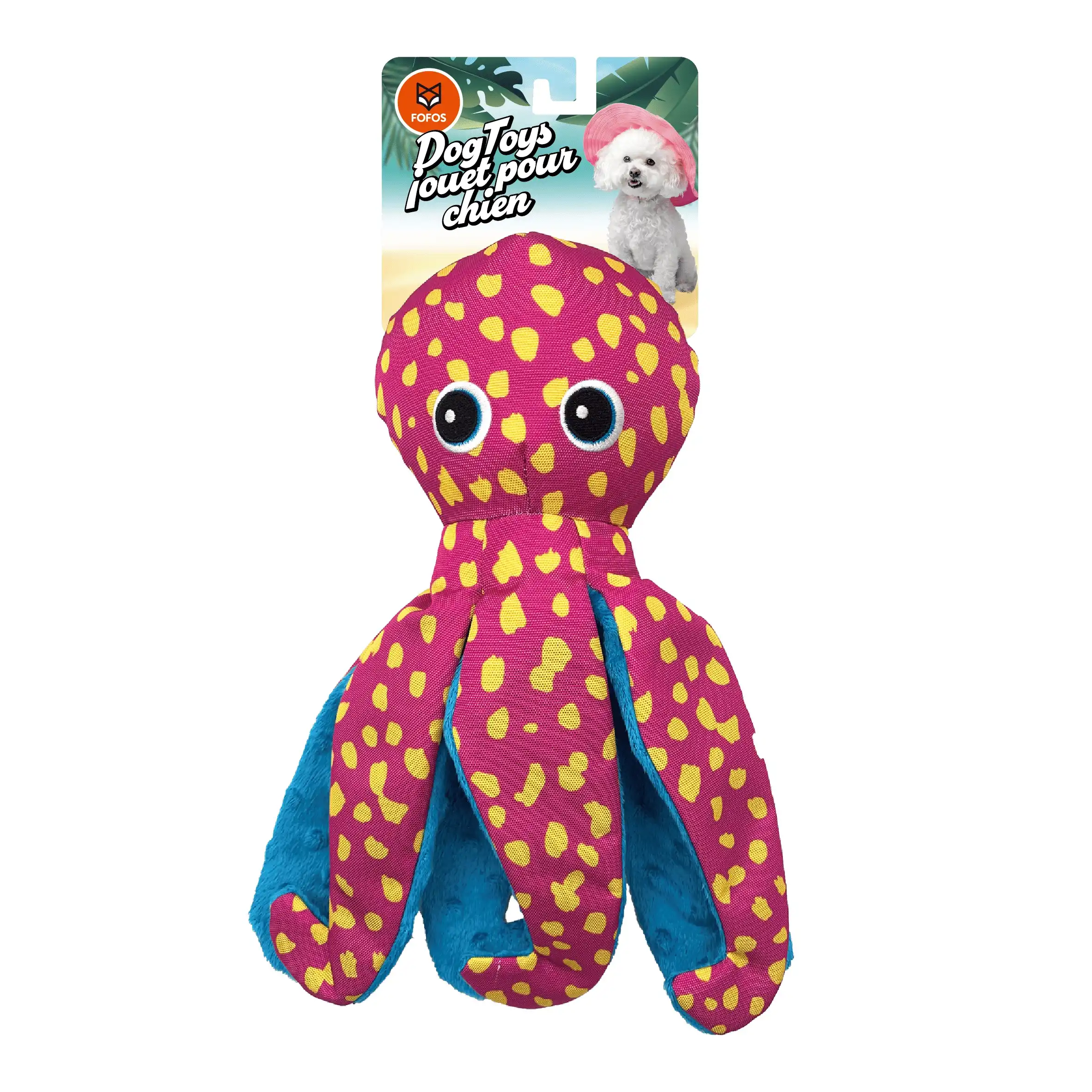 Fofos Peluche pulpo para perros - 14 cm x 9 cm x 34 cm - Fofos - Comparador de precios