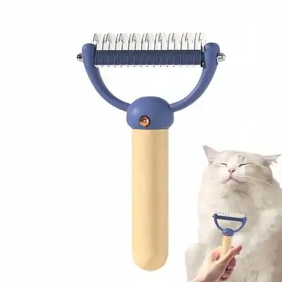 FurryFusion Cepillo de aseo para gatos de doble cara - Artículo 1 - Furry Fusion - Comparador de precios