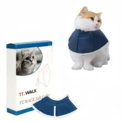 FurryFusion Collar para gatos anti-mordeduras de tela no tejida - S - Furry Fusion - Comparador de precios