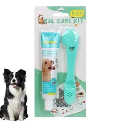 FurryFusion Kit de cepillo y pasta de dientes para perros - Artículo 1 - Furry Fusion - Comparador de precios