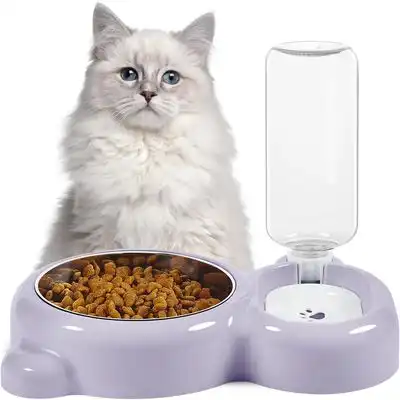 IntiMeg Juego de bebederos y comederos para perros y gatos - 1 pieza - IntiMeg - Comparador de precios