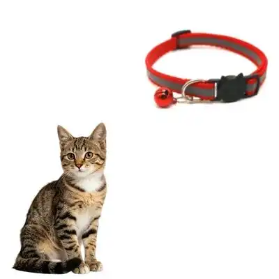 MCBOSON Collar reflectante antiestrangulamiento para gatos con cascabel - 1 artículo - Mcboson - Comparador de precios