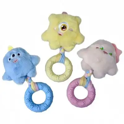 MCBOSON  de peluche para perros con anillo de goma - 3 piezas - Mcboson - Comparador de precios