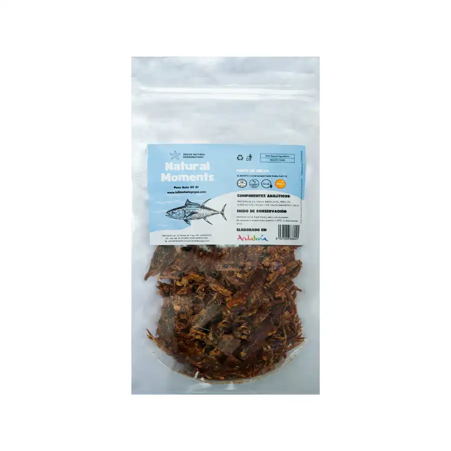 Snack Deshidratado de Chips de Melva Natural Moments para Gatos - Natural Moments - Comparador de precios