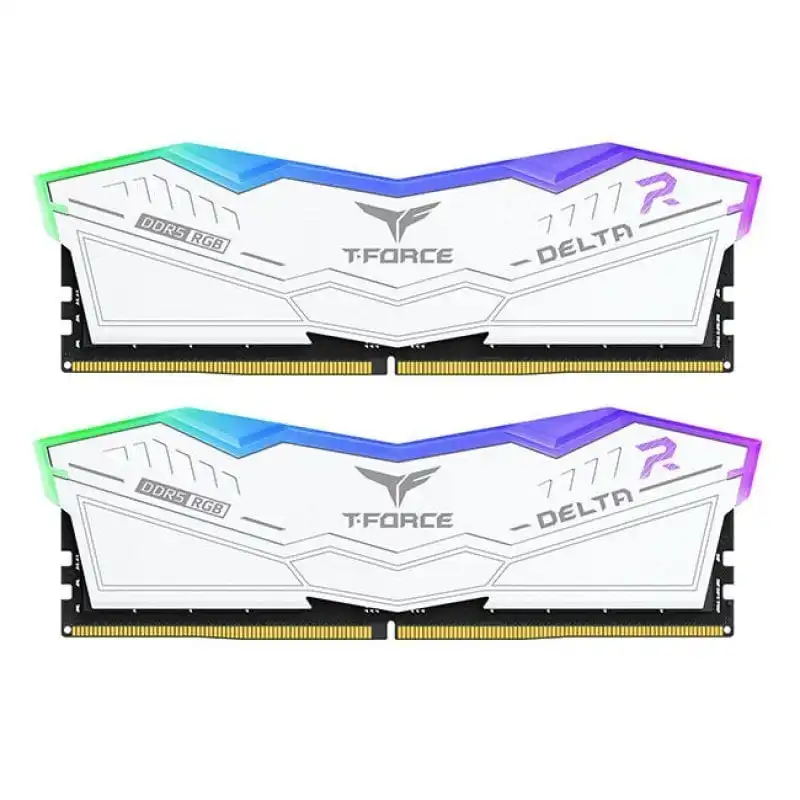Team Group Delta White RGB DDR5 5600MHz 32GB 2x16GB CL32