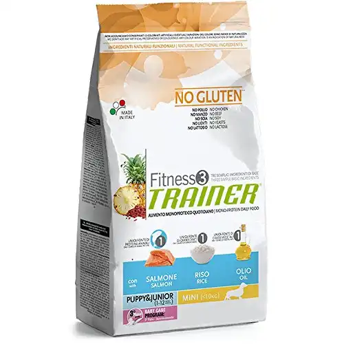 Trainer Fitness 3 Puppy & Junior Mini salmón y arroz 2 Kg.