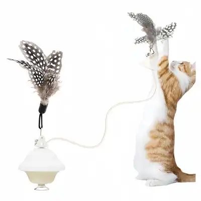 FurryFusion  retráctil automático para gatos - Amarillo claro - Furry Fusion - Comparador de precios