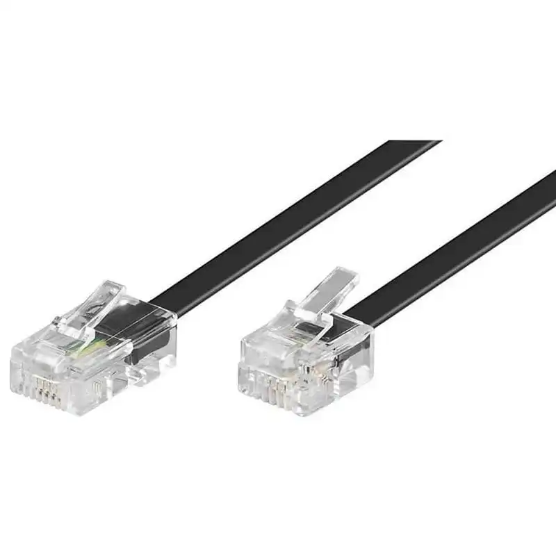 Goobay Cable Adaptador de Red RJ11 a RJ45 3m Negro