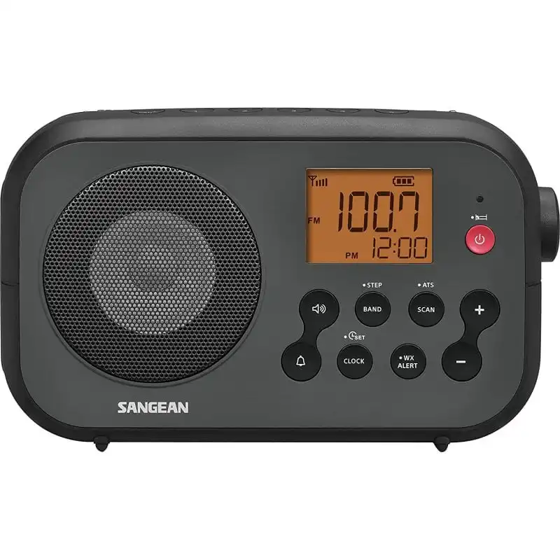 Sangean PRD-12 Radio Digital Portátil Negro