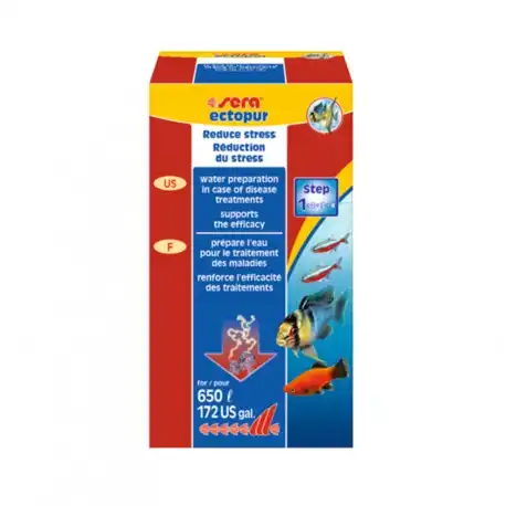 Sera Ectopur Reduce Estrés Mezcla de Sales para Acuarios y Peceras, 2,5 Kg - Sera - Comparador de precios
