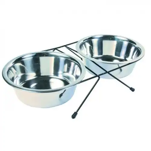 Trixie Set Comederos Acero Inoxidable 20 cm - Trixie - Comparador de precios