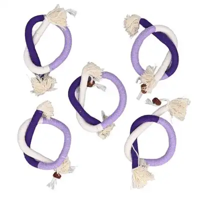 UAMLY  de cuerda para gatos con fruta de hierba gatera - 5 piezas moradas - Uamly - Comparador de precios