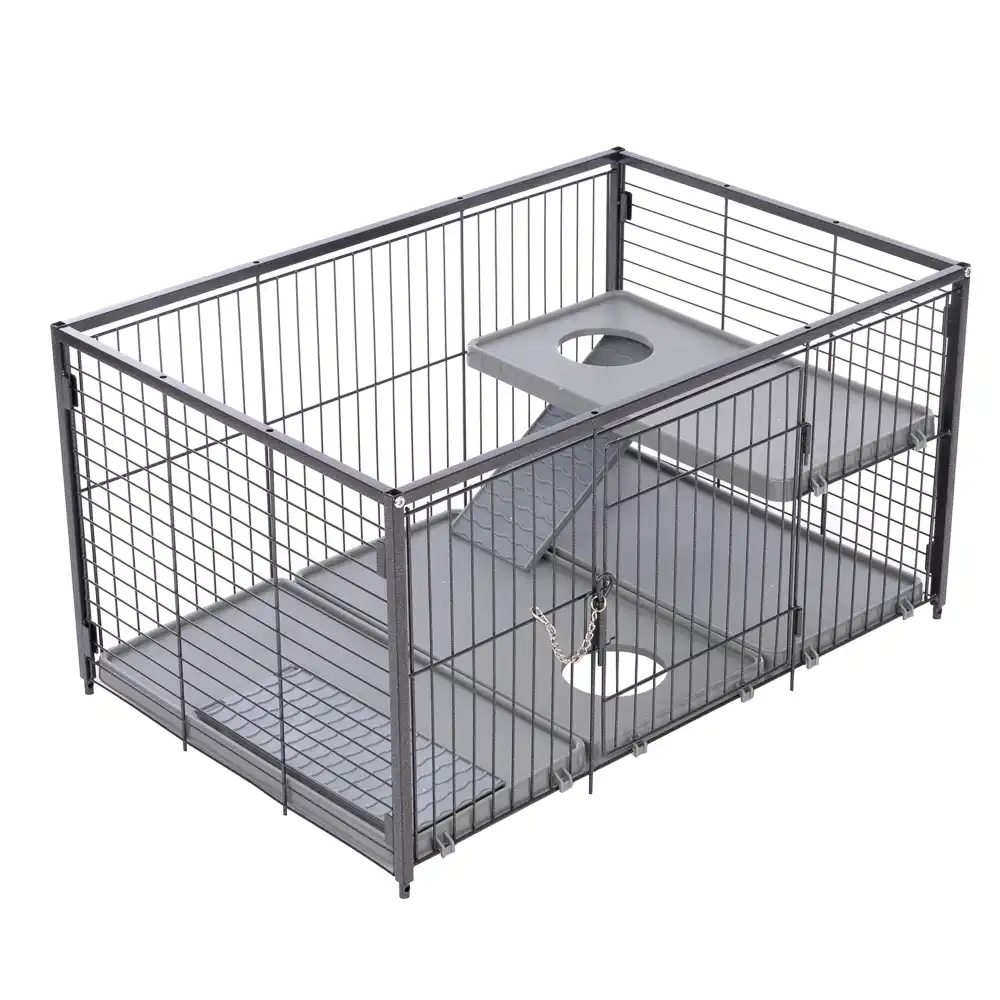 Villa TIAKI Jaula para animales pequeños  - Add-on Unit: 79 x 52 x 42,5 cm (L x An x Al) - TIAKI - Comparador de precios