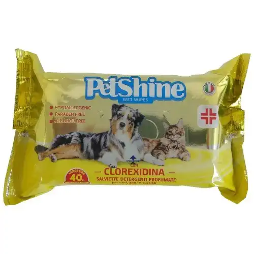 Toallitas higiénicas Petshine Clorexidina - Trixie - Comparador de precios