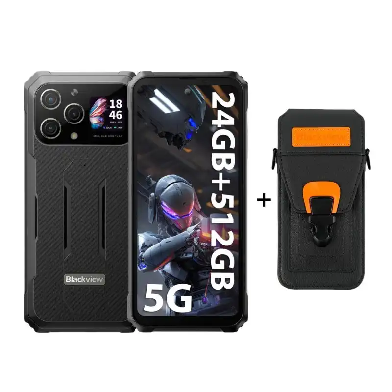 Blackview BL8000 12/512GB Negro Libre + Funda Protectora