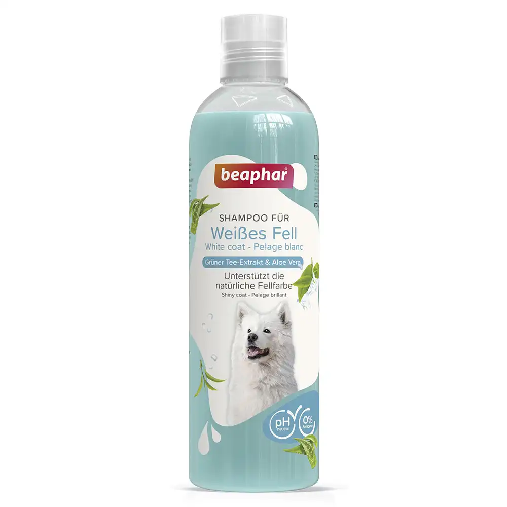 Champú  para perros blancos beaphar - 250 ml - beaphar - Comparador de precios