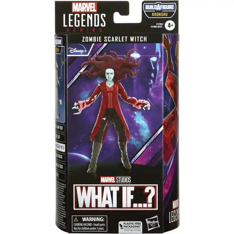 Hasbro Original Avengers Marvel Legends Series Bruja Escarlata Zombi