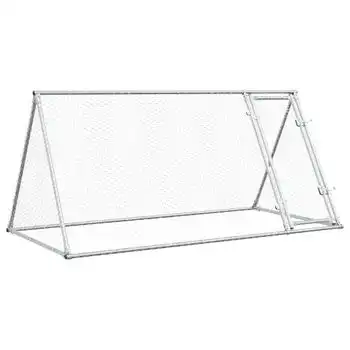 Jaula Para Gallinas Acero Galvanizado Plateado 200x105x91 Cm Vidaxl - VIDAXL - Comparador de precios