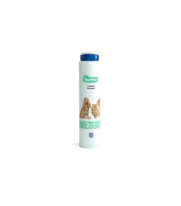 Kawu champu acondicionador para perros y gatos 2 en 1, Capacidad 0.250 L - Calier - Comparador de precios